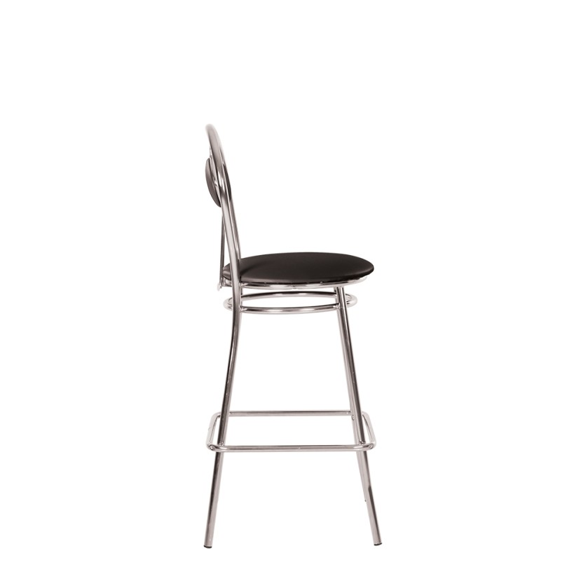 Baro kėdė TIZIANO Hoker chrome Baro kėdė TIZIANO Hoker chrome