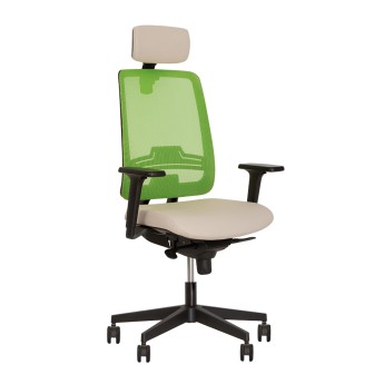 Biuro kėdė ABSOLUTE R HR NET black ES PL70