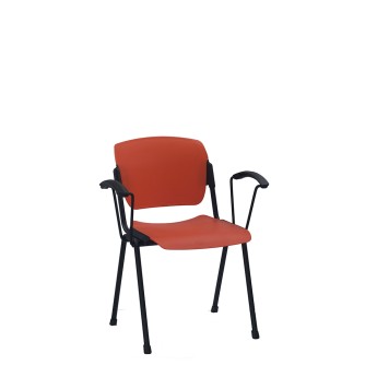 Lankytojo kėdė ERA Plast Arm Black