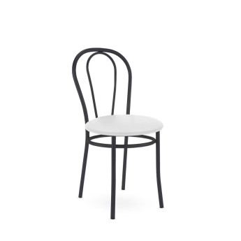 Baro kėdė TULIPAN black (BOX-4)
