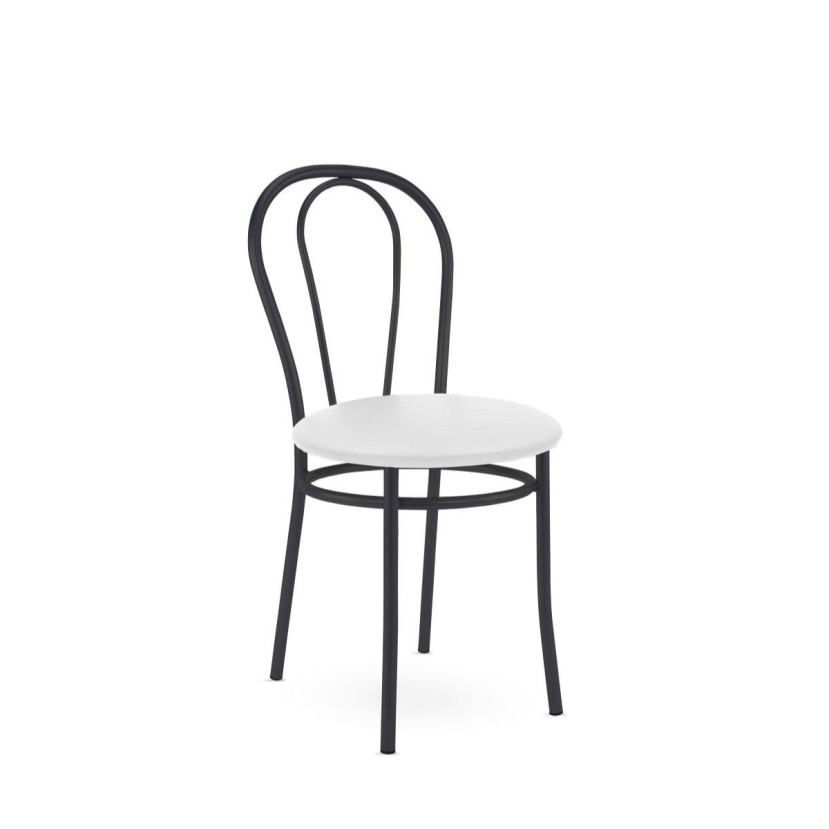 Baro kėdė TULIPAN black (BOX-4)