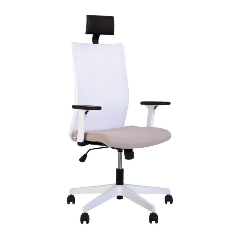 Biuro kėdė AIR R HR NET white SL PL71 Biuro kėdė AIR R HR NET white SL PL71