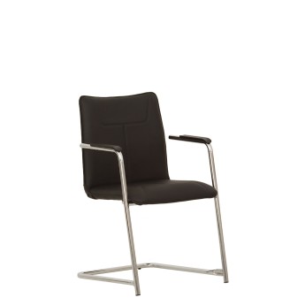 Biuro kėdė DESILVA arm chrome (BOX-2)