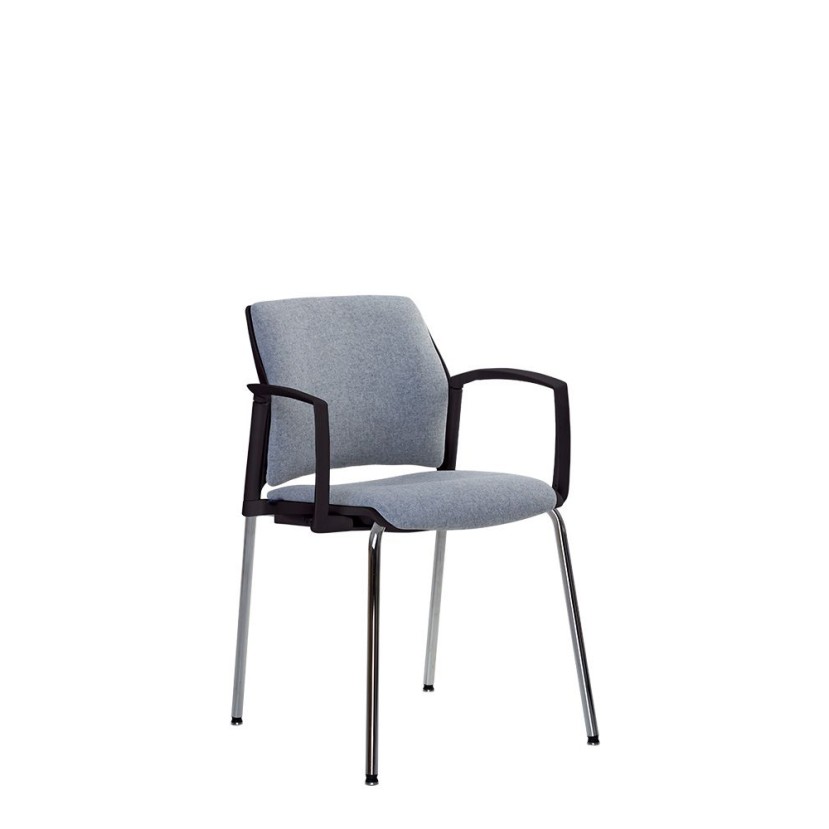 Lankytojų kėdė REWIND ARM BLACK 4L (BOX-1)