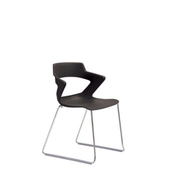 Lankytojo kėdė ZENITH plast black CFS Lankytojo kėdė ZENITH plast black CFS
