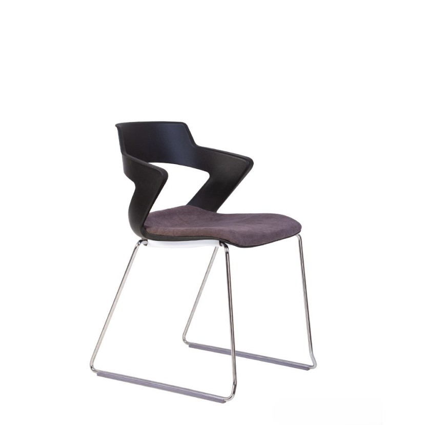 Kėdė ZENITH Plast Plus Combi Black CFS