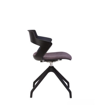 Kėdė ZENITH plast plus combi black PL68-4S Kėdė ZENITH plast plus combi black PL68-4S
