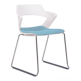 Kėdė ZENITH Plast Plus Combi White CFS