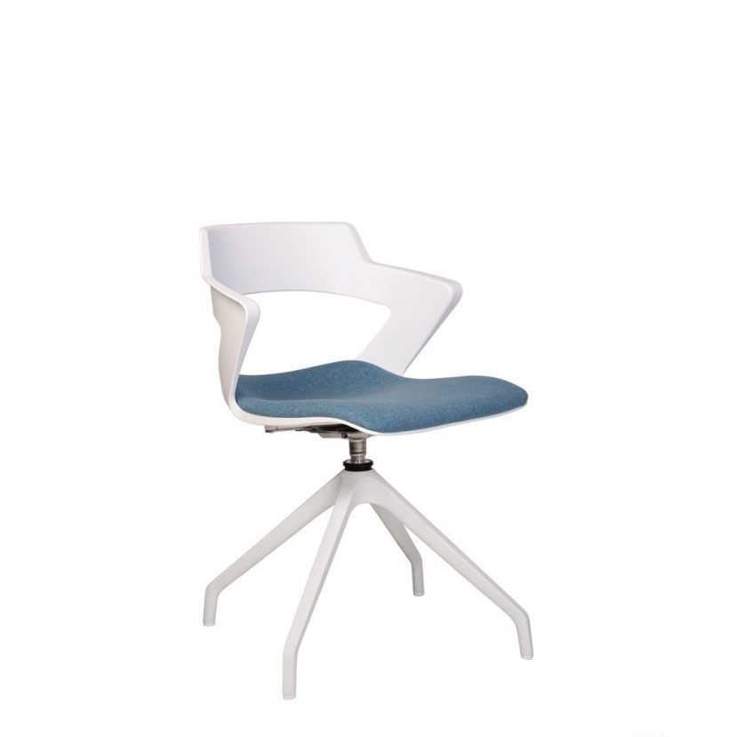 Kėdė ZENITH plast plus combi white PL68W-4S Kėdė ZENITH plast plus combi white PL68W-4S