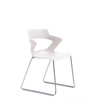 Lankytojo kėdė ZENITH plast white CFS Lankytojo kėdė ZENITH plast white CFS