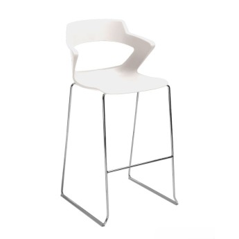 Lankytojo kėdė ZENITH plast white hoker CFS Lankytojo kėdė ZENITH plast white hoker CFS