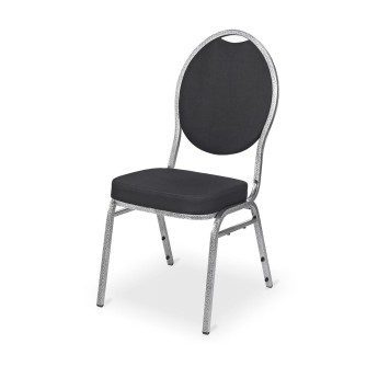Banketinė kėdė Herman Deluxe juoda Banketinė kėdė Herman Deluxe juoda