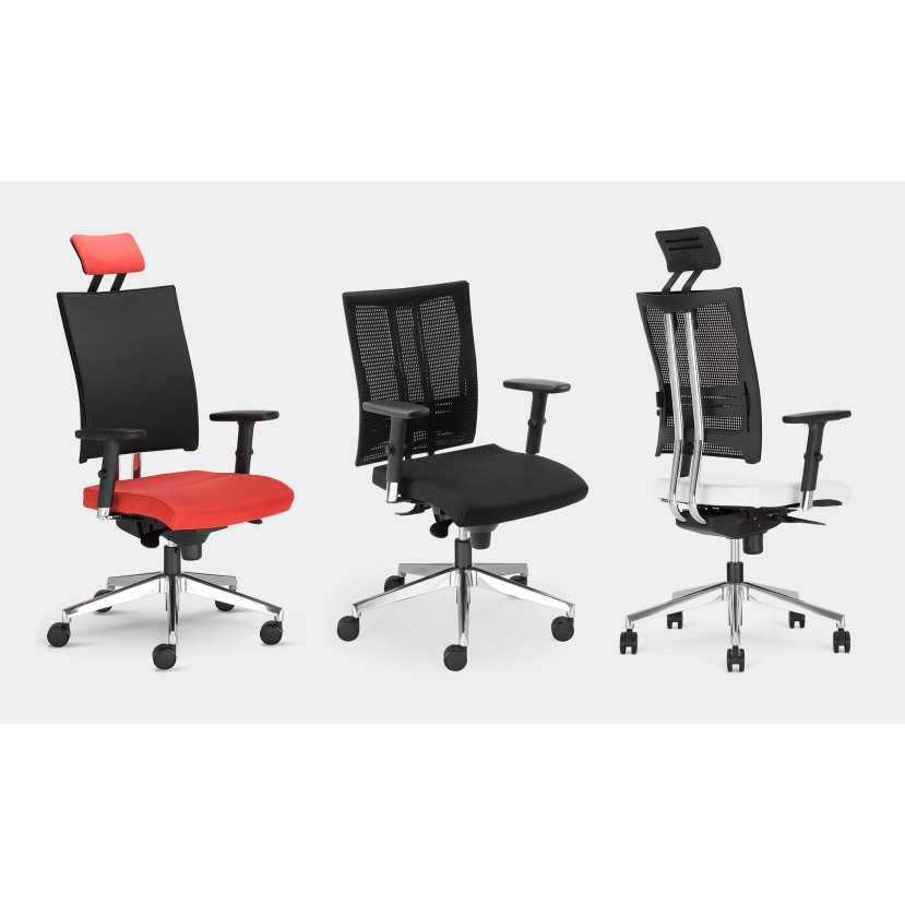 Ergonominė kėdė @-Motion R15K HR steel 33 chrome