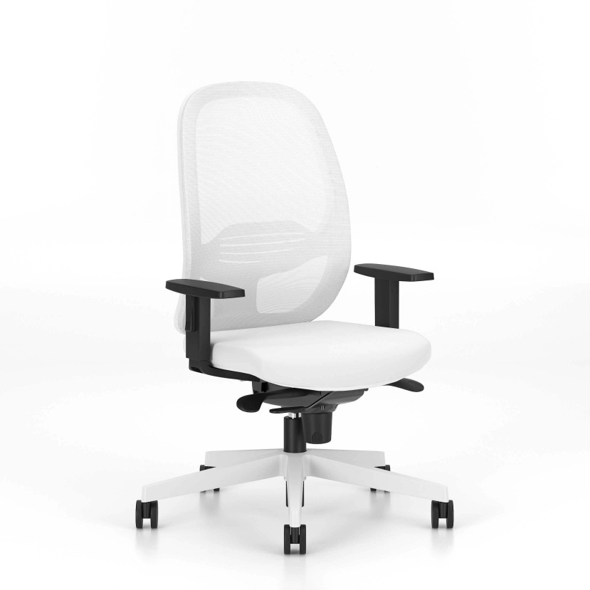 Ergonominė kėdė Eggy Mesh R74b white Ergonominė kėdė Eggy Mesh R74b white