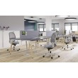Ergonominė kėdė Eggy Mesh R74b white Ergonominė kėdė Eggy Mesh R74b white