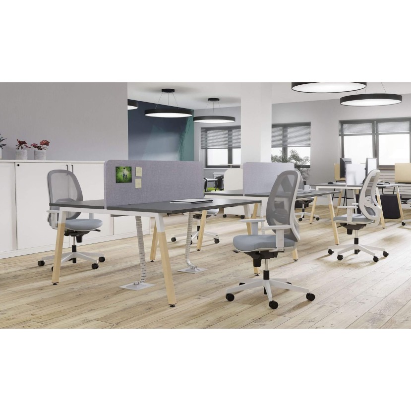 Ergonominė kėdė Eggy Mesh R74b white Ergonominė kėdė Eggy Mesh R74b white