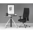 Ergonominė kėdė Orlando HB R16H steel chrome Ergonominė kėdė Orlando HB R16H steel chrome