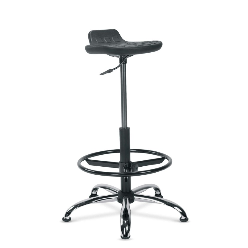 Speciali kėdė Worker + ring base chrome