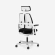 Žaidimų kėdė Xilium Gaming chair Black&White Žaidimų kėdė Xilium Gaming chair Black&White