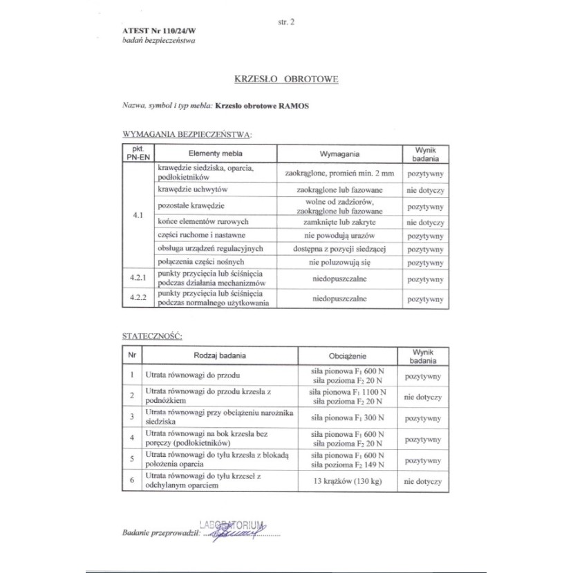 A Biuro kėdė RAMOS A Biuro kėdė RAMOS