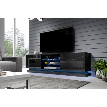 TV stovas QIU 200 juodas
