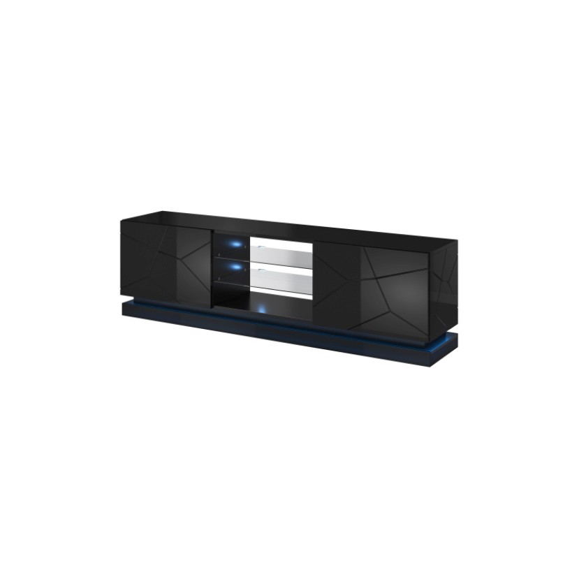 TV stovas QIU 200 juodas