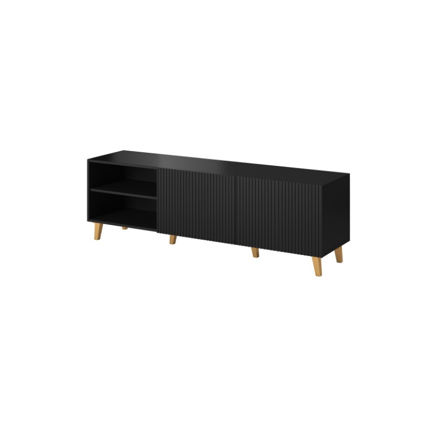 PAFOS TV stovas 150 2D2K juoda/juoda