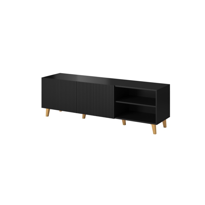 PAFOS TV stovas 150 2D2K juoda/juoda