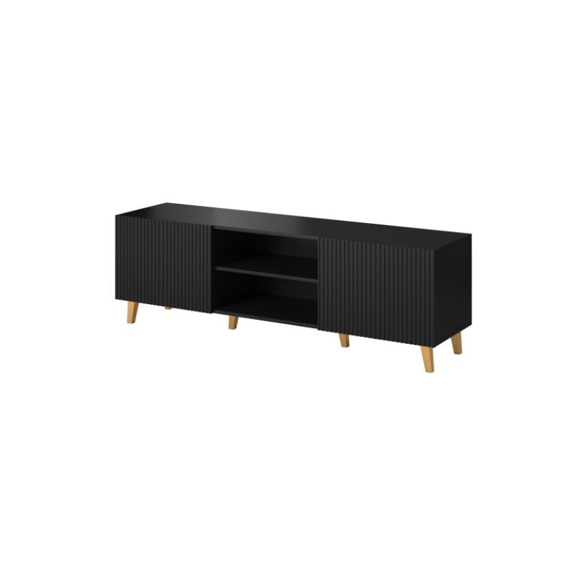 PAFOS TV stovas 150 2D2K juoda/juoda