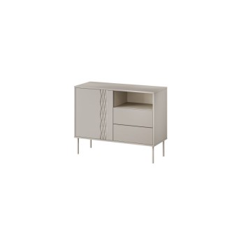 Komoda TRESSE 1D2S smėlio spalvos