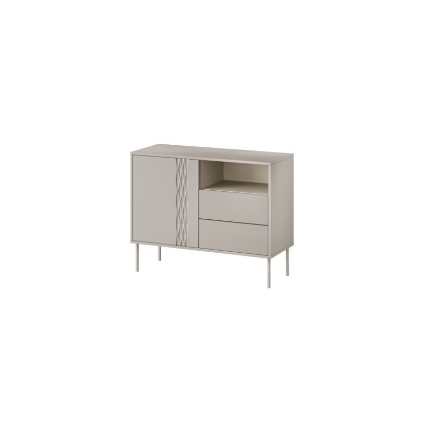 Komoda TRESSE 1D2S smėlio spalvos