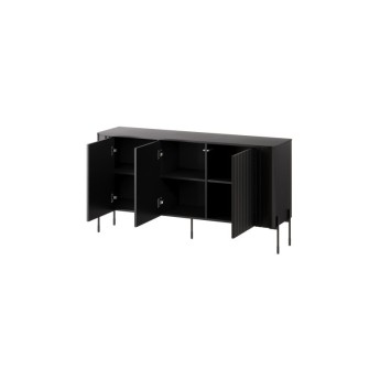 Komoda VERA 150 juoda ( 1 vnt = 2 dėžutės ) Komoda VERA 150 juoda ( 1 vnt = 2 dėžutės )