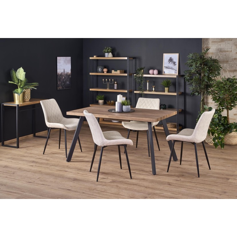 Išskleidžiamas stalas BERLIN-140/180 Išskleidžiamas stalas BERLIN-140/180