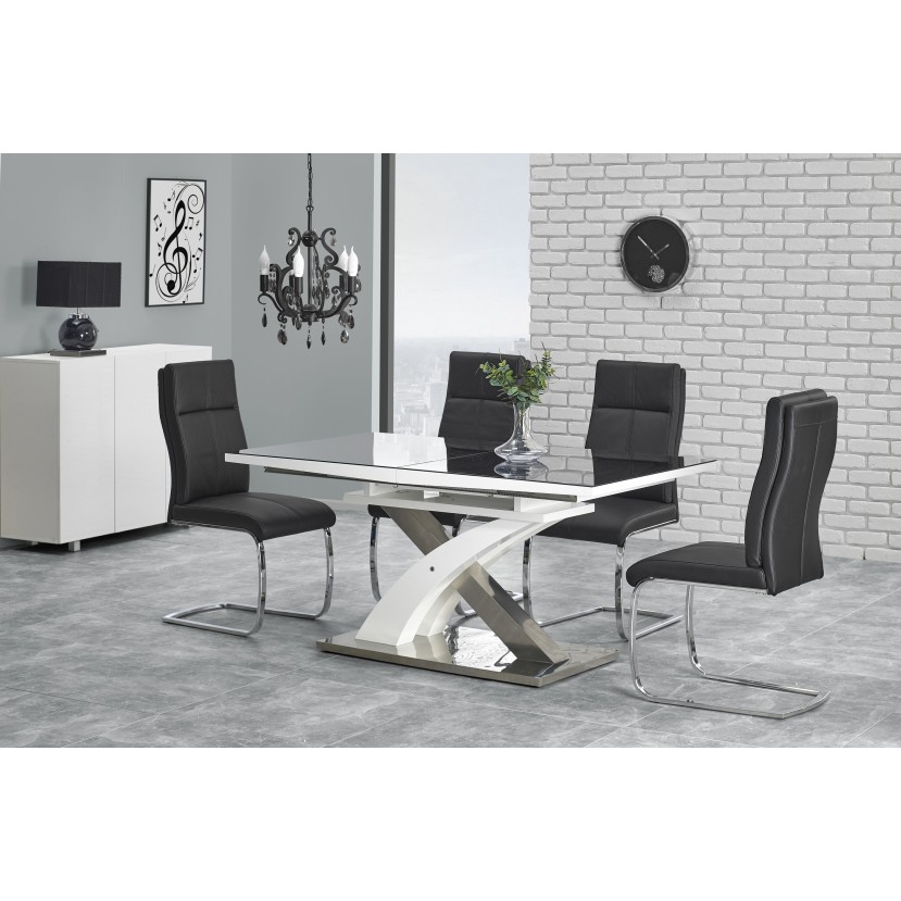 SANDOR 2 stalas, spalva: juoda SANDOR 2 stalas, spalva: juoda