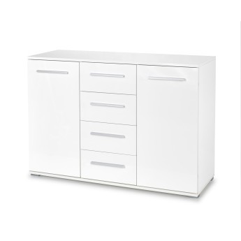 LIMA KM-4 komoda, spalva: balta LIMA KM-4 komoda, spalva: balta