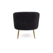 Fotelis CROWN juoda