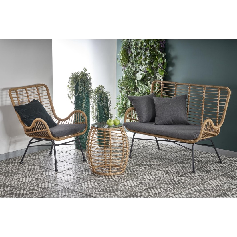 Lauko sofa IKARO XL pilka Lauko sofa IKARO XL pilka