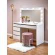 Kosmetinis staliukas HOLLYWOOD XL baltas Kosmetinis staliukas HOLLYWOOD XL baltas