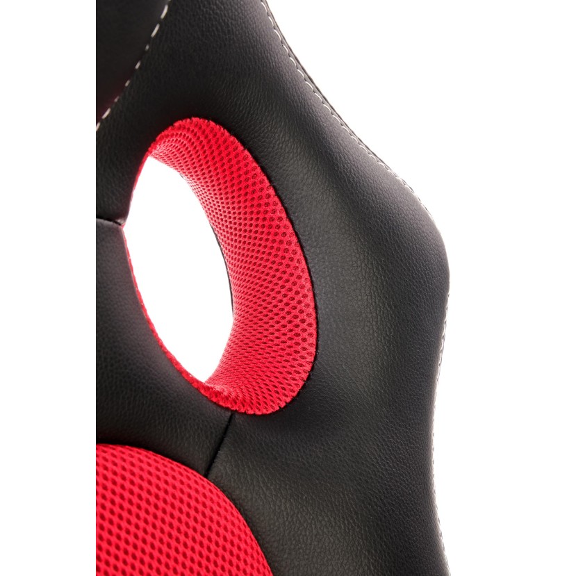 Žaidimų kėdė BERKEL, juoda/raudona Žaidimų kėdė BERKEL, juoda/raudona