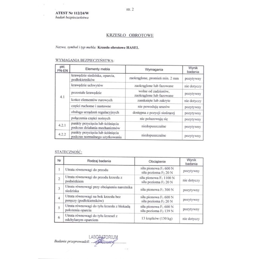 Biuro kėdė HASEL Biuro kėdė HASEL