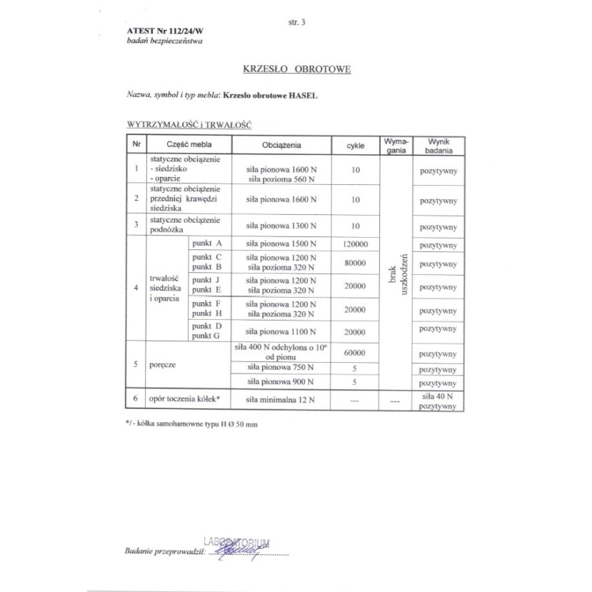 Biuro kėdė HASEL Biuro kėdė HASEL