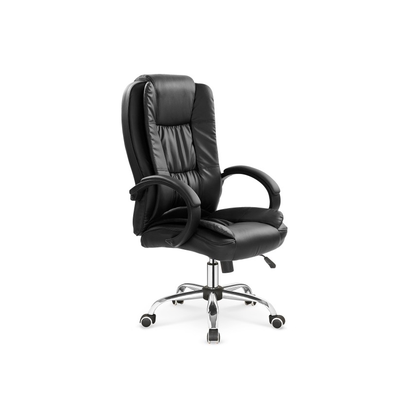 1 Vadovo kėdė RELAX, juoda 1 Vadovo kėdė RELAX, juoda