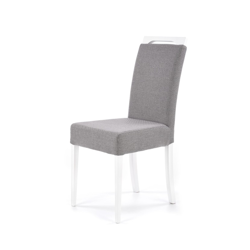 Valgomojo kėdė CLARION balta/pilka Valgomojo kėdė CLARION balta/pilka