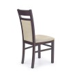 Valgomojo kėdė GERARD 2 tamsus riešutas / Torent Beige Valgomojo kėdė GERARD 2 tamsus riešutas / Torent Beige