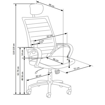 Biuro kėdė SOCKET