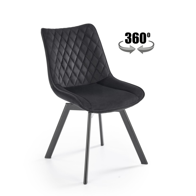 Valgomojo kėdė K520 juoda Valgomojo kėdė K520 juoda
