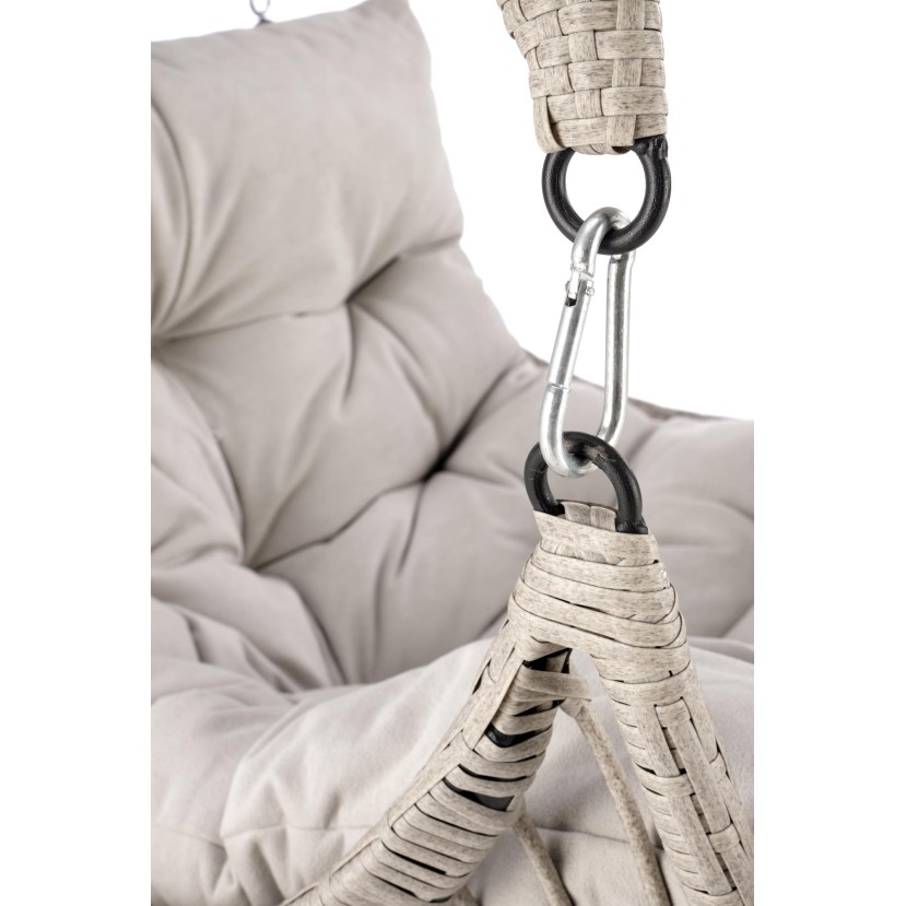 Supamasis krėslas RASMUS, šviesiai pilkas Supamasis krėslas RASMUS, šviesiai pilkas