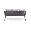 Lauko baldų komplektas ROCCA pilkas (sofa + 2 kėdės + žurnalinis staliukas) Lauko baldų komplektas ROCCA pilkas (sofa + 2 kėdės + žurnalinis staliukas)