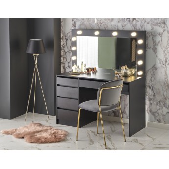 Kosmetinis staliukas HOLLYWOOD XL juoda