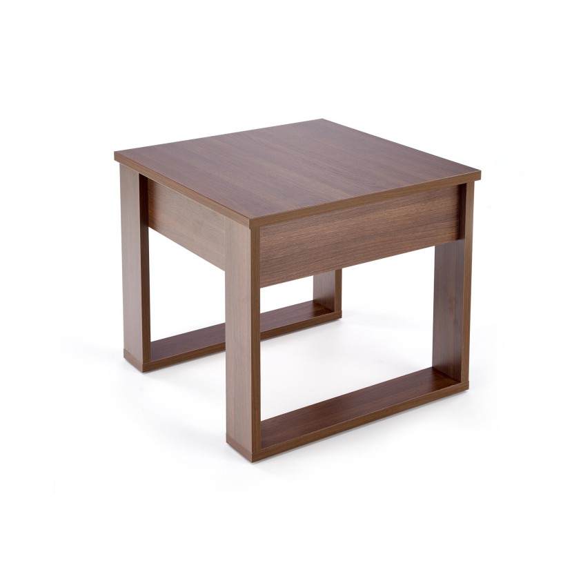 Žurnalinis staliukas NEA SQUARE, tamsus riešutas Žurnalinis staliukas NEA SQUARE, tamsus riešutas
